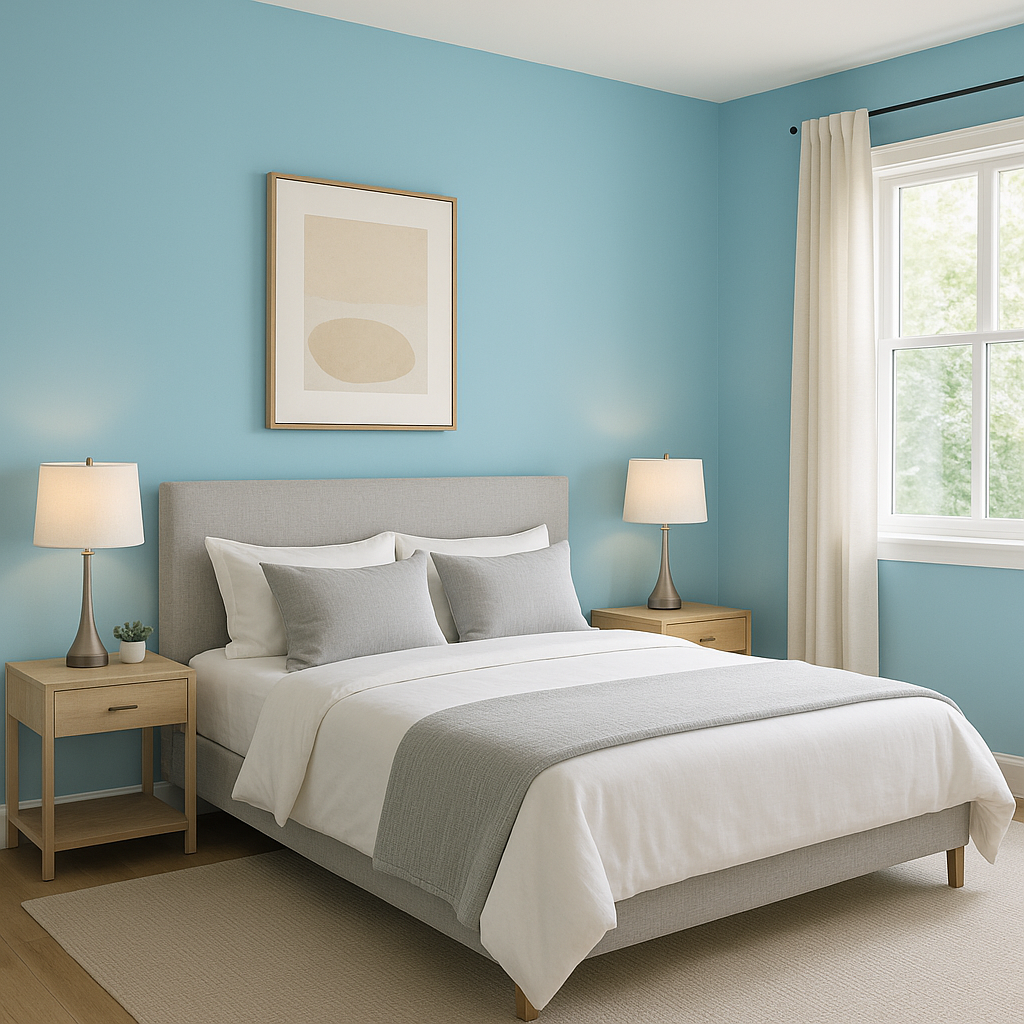 Benjamin Moore Caribbean 2065-60: A Refreshing Pop of Color.