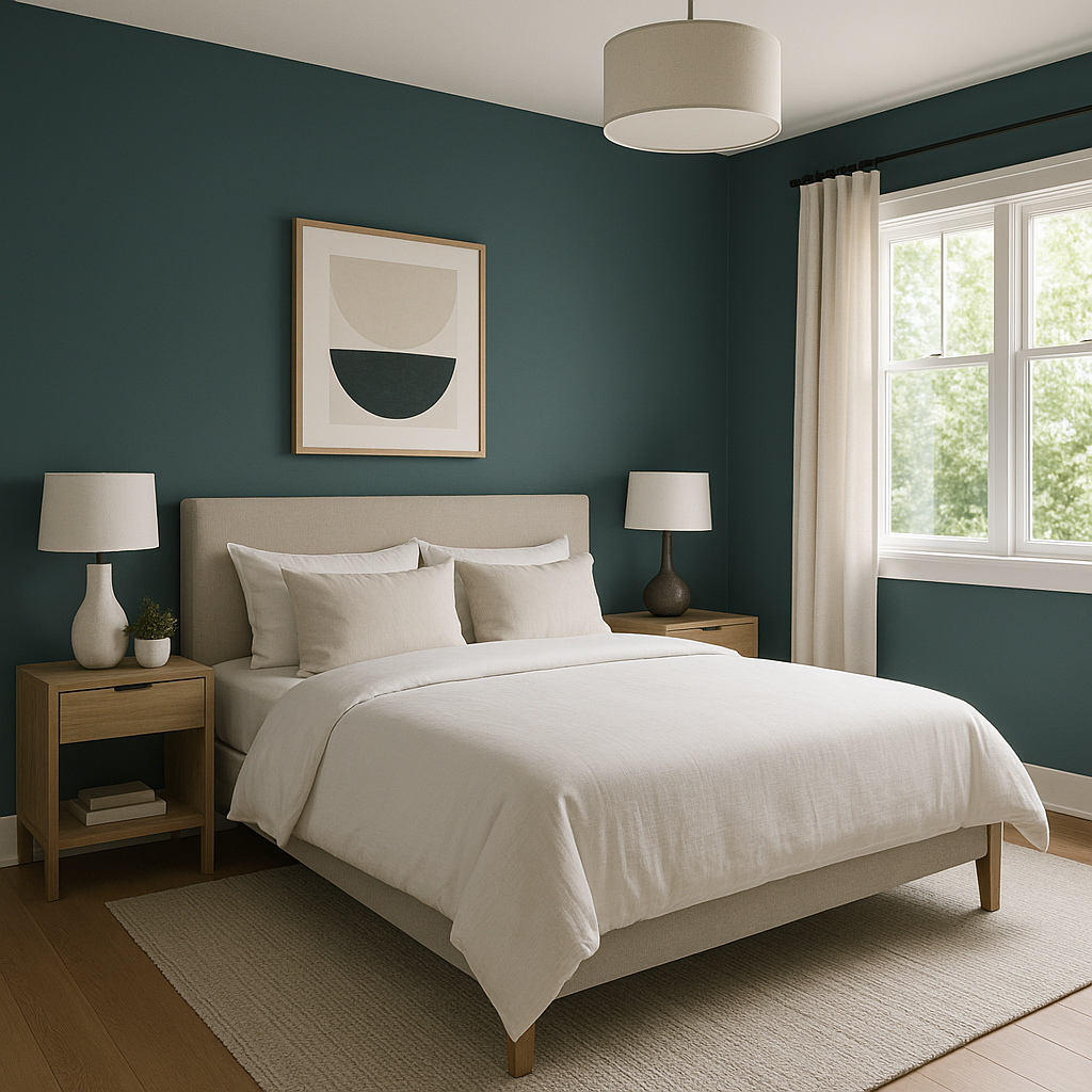Benjamin Moore Caribbean 2123-20: A Deep and Captivating Blue.