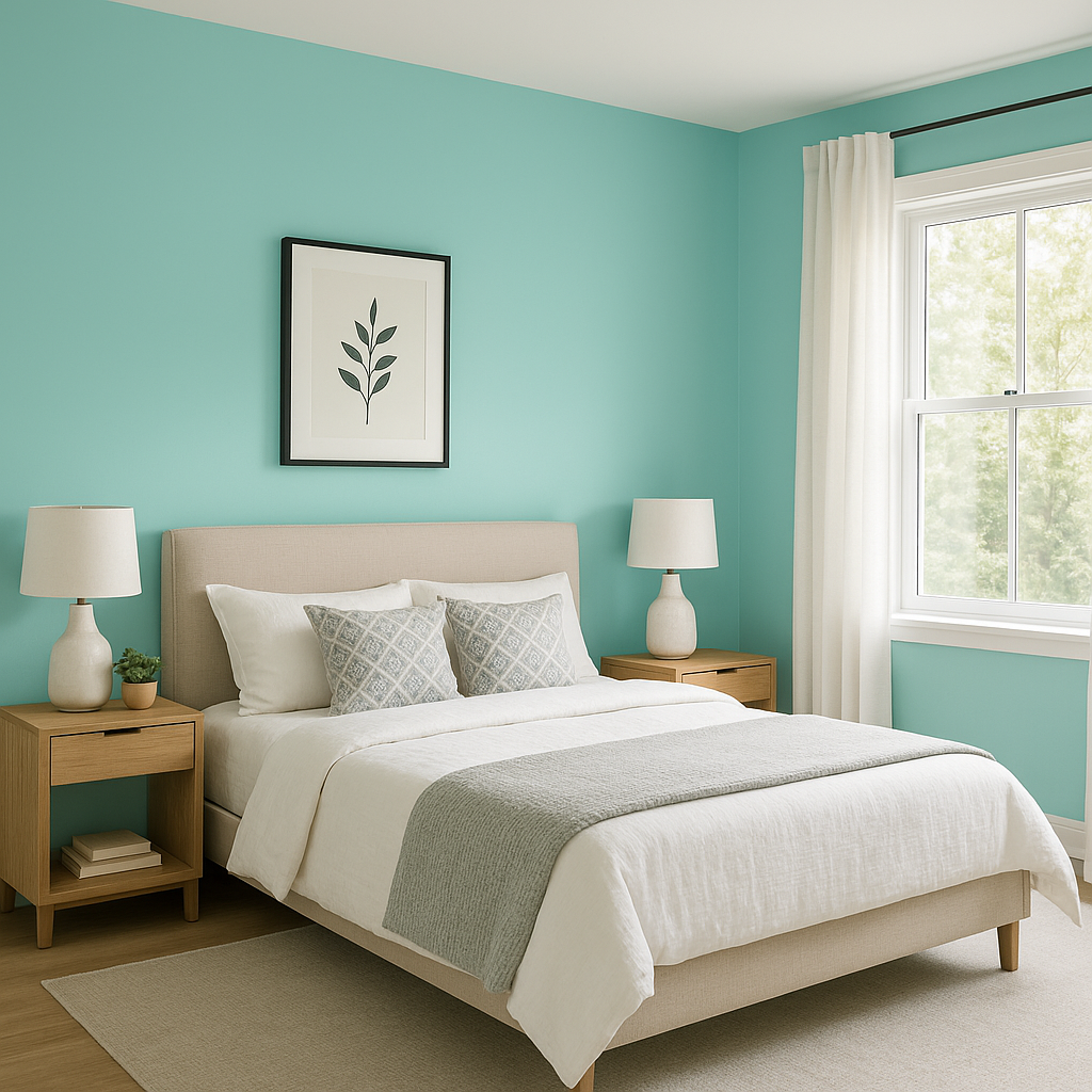 Benjamin Moore Caribe 2042-50: A Vibrant Splash of Tropical Bliss.