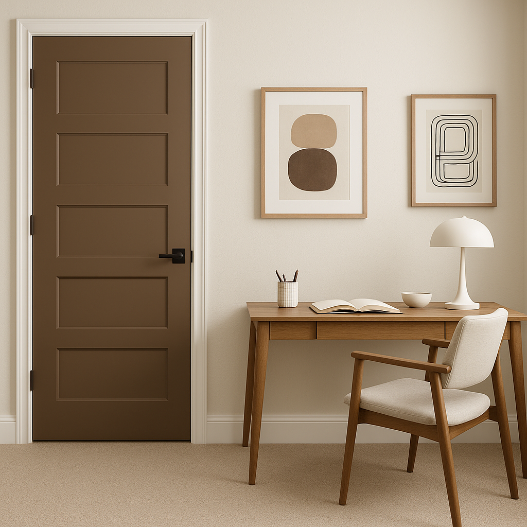 Benjamin Moore Carob (AF-160): A Rich, Warm Brown Perfect for Sophisticated Spaces.