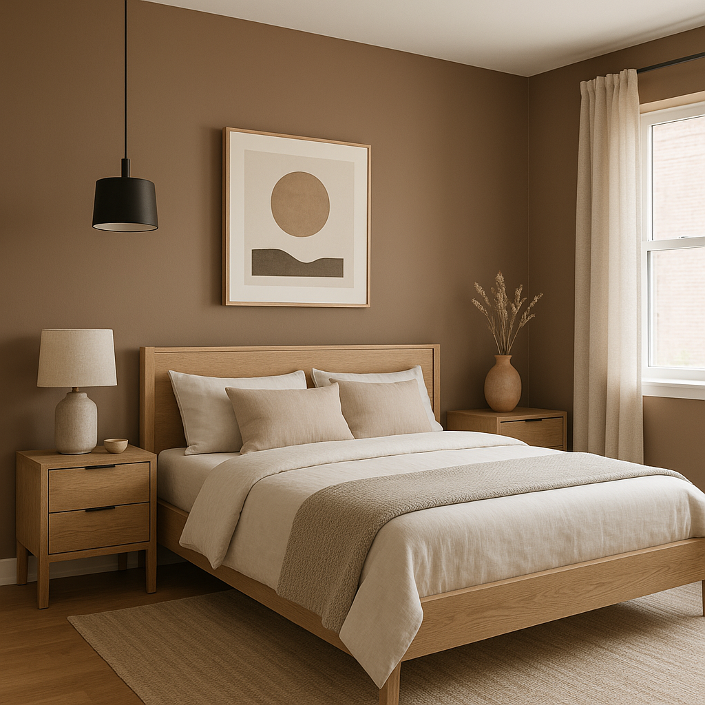 Benjamin Moore Carob (AF-160): A Rich, Warm Brown Perfect for Sophisticated Spaces.