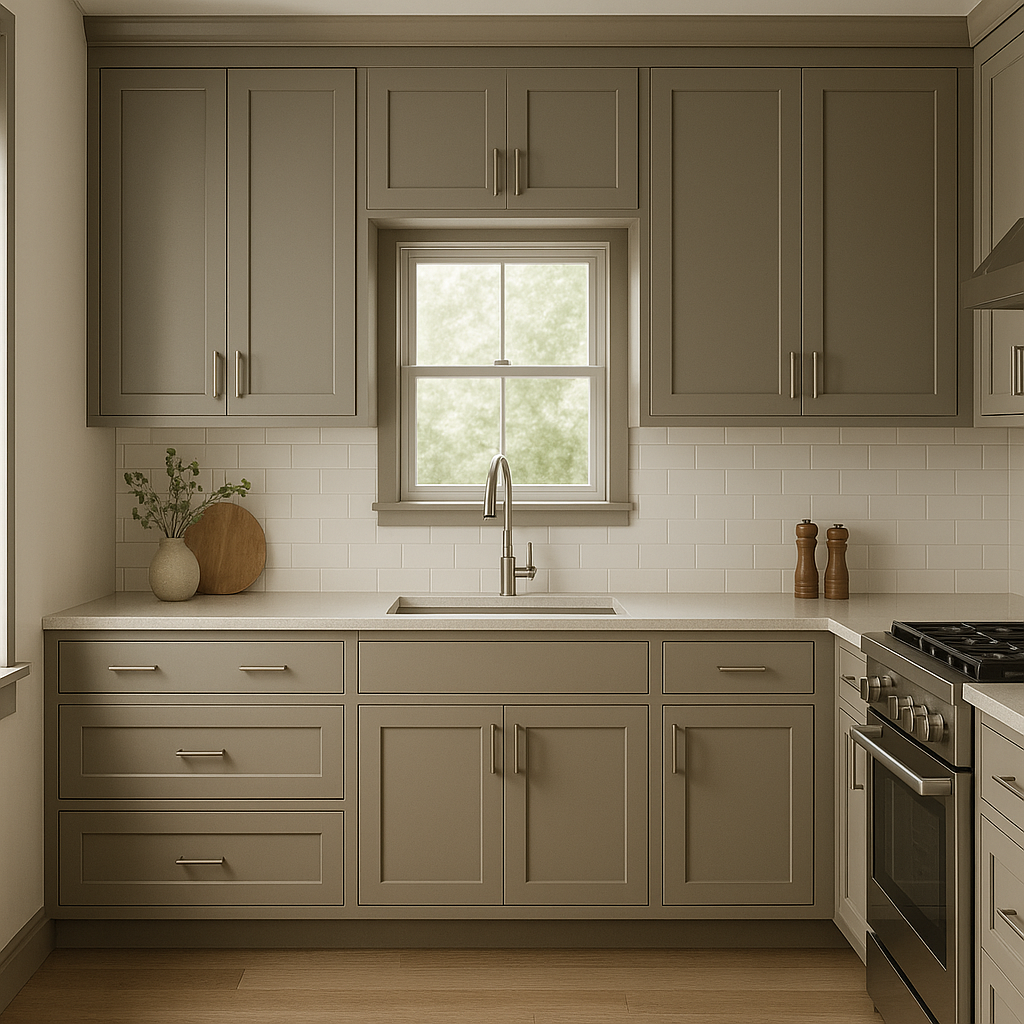Benjamin Moore Cathedral (CSP-205): A Timeless Neutral for Elegant Interiors.