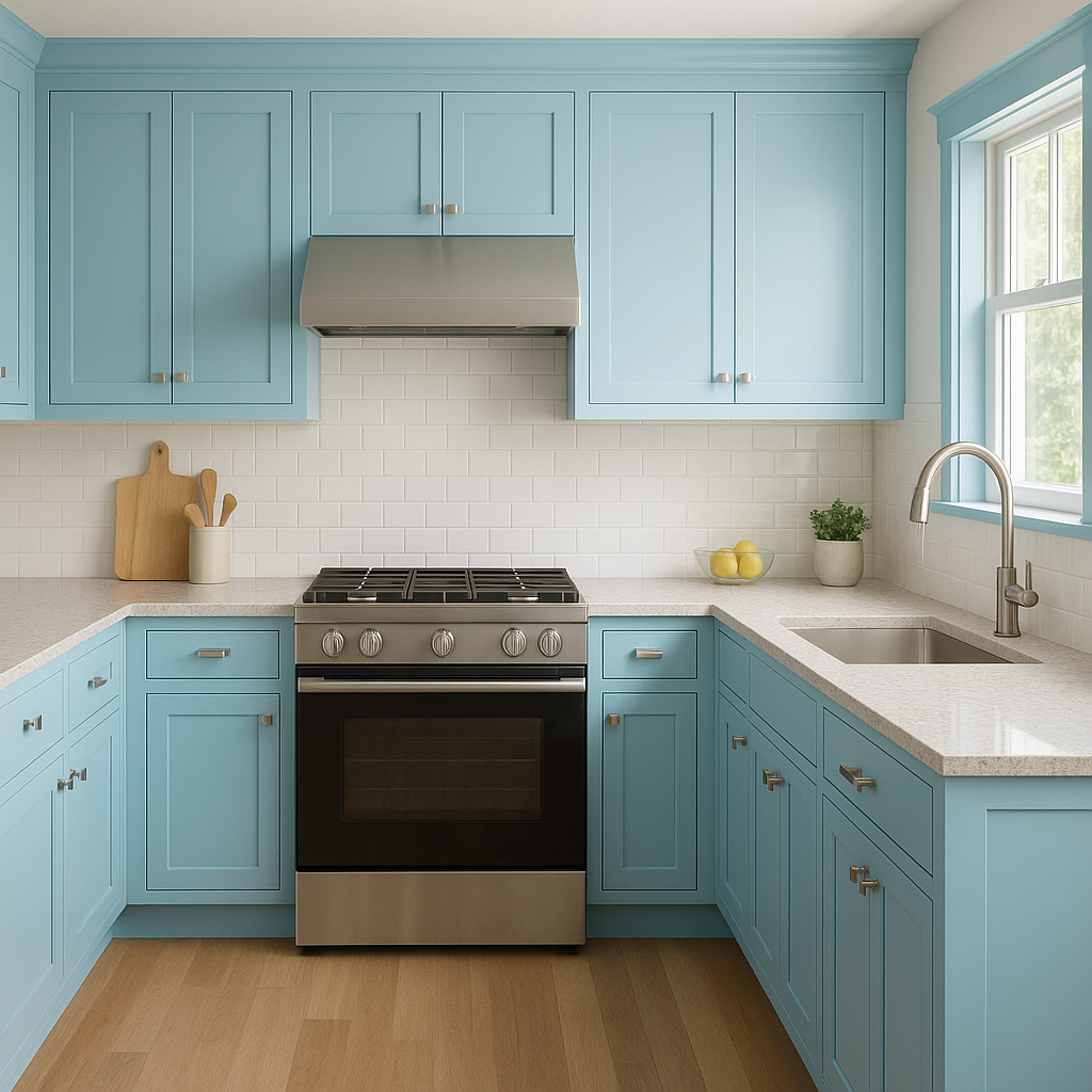 Benjamin Moore Cayman (2060-50): A Vibrant and Invigorating Blue.