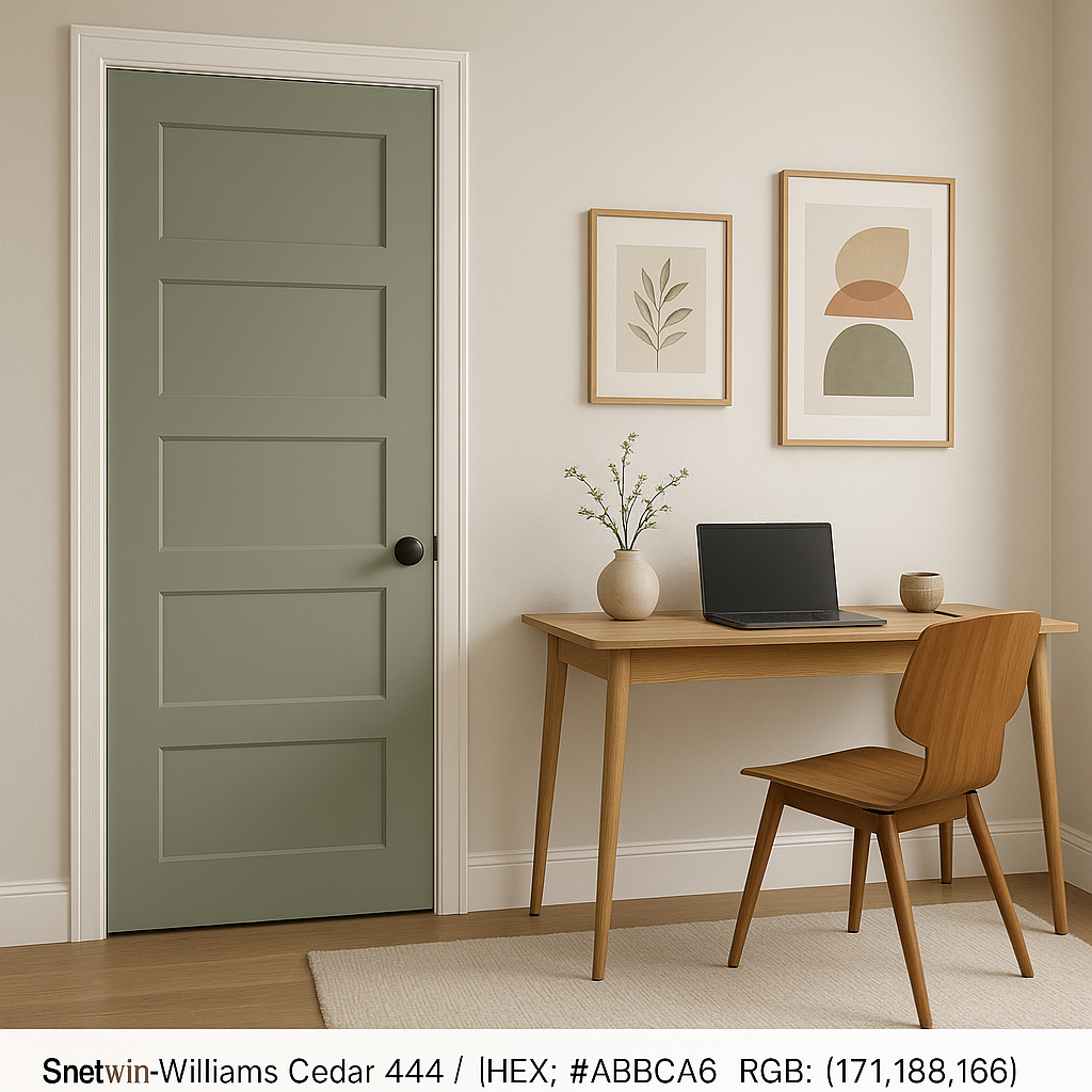 Benjamin Moore Cedar 444: A Warm and Inviting Neutral.
