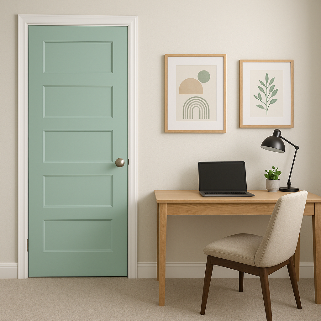 Benjamin Moore Celadon 590: A Tranquil, Versatile Hue for Timeless Interiors.