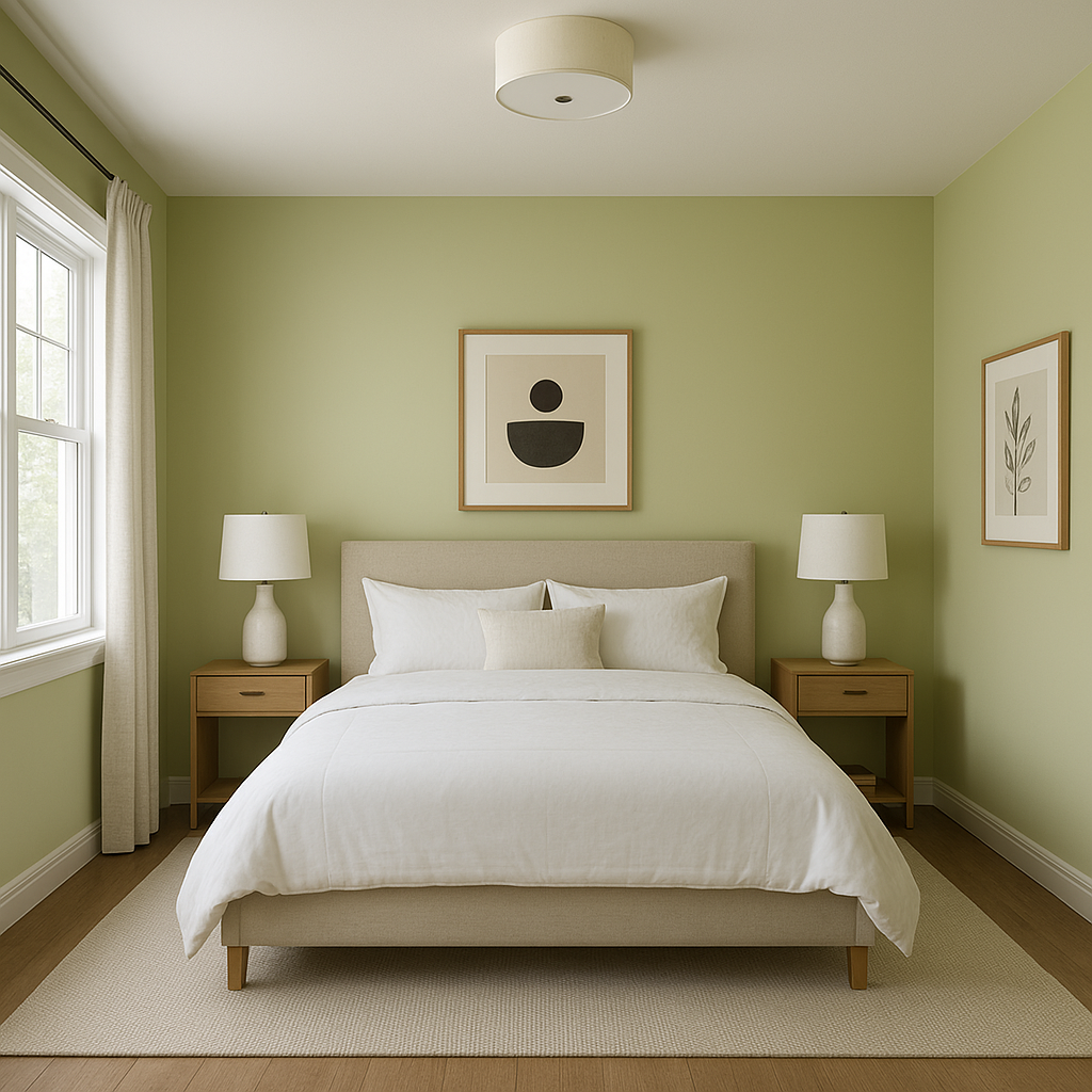 Benjamin Moore Celery (938): A Fresh, Versatile Green for Timeless Interiors.