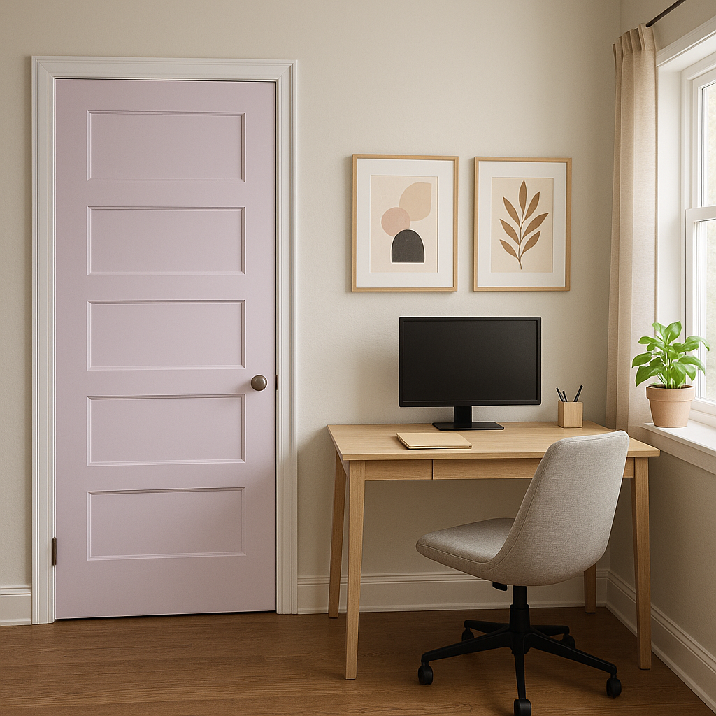 Benjamin Moore Charming (2075-70): A Soft and Playful Lavender.
