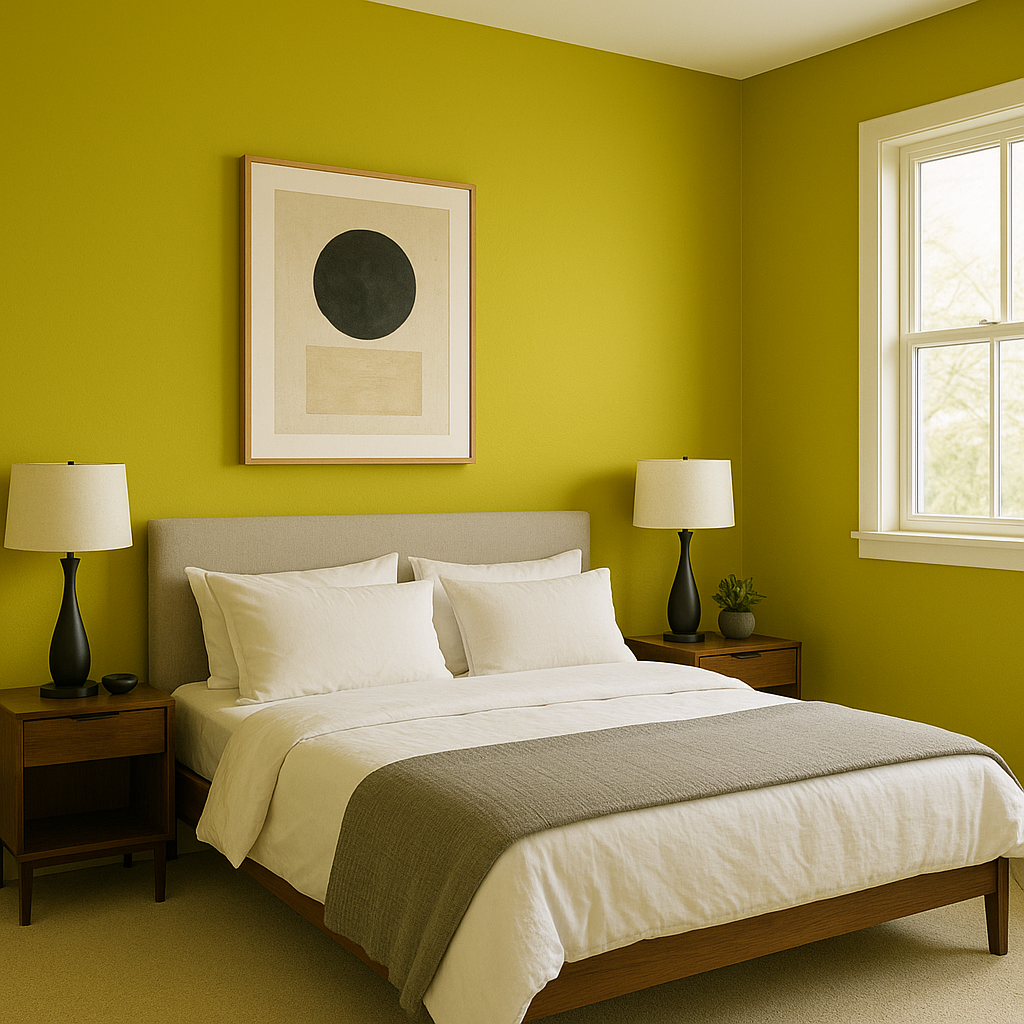 Benjamin Moore Chartreuse (2024-10): A Vibrant Burst of Energy for Your Space.