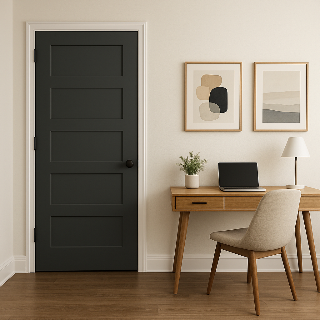 Benjamin Moore Cheating (1617): A Sophisticated Charcoal Gray.