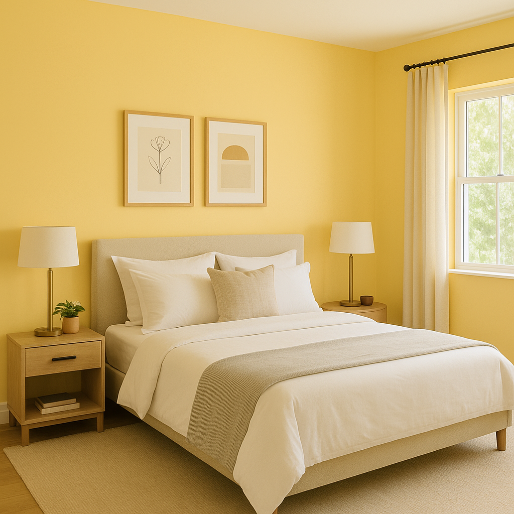 Benjamin Moore Cheerful (354): A Vibrant Burst of Sunshine for Your Space.