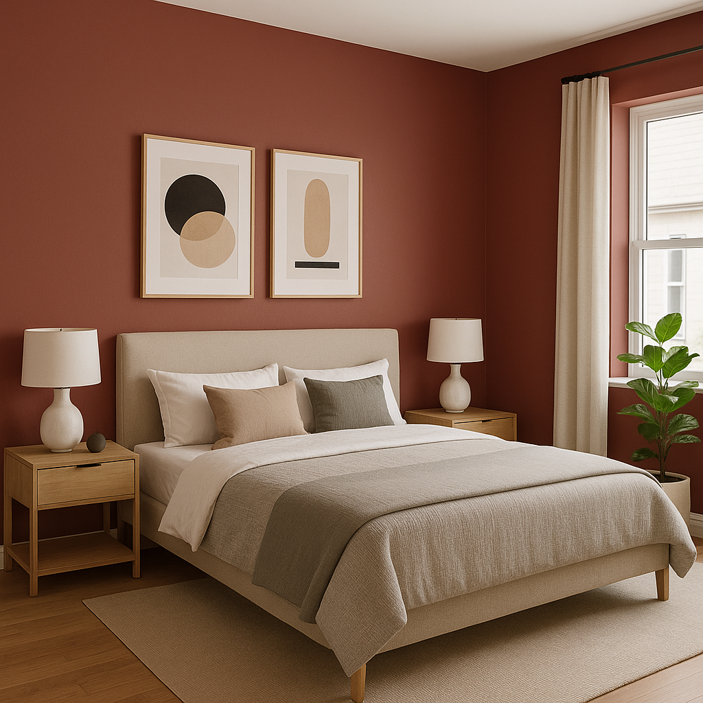 Benjamin Moore Cherokee (2082-30): A Bold and Timeless Hue for Sophisticated Spaces.