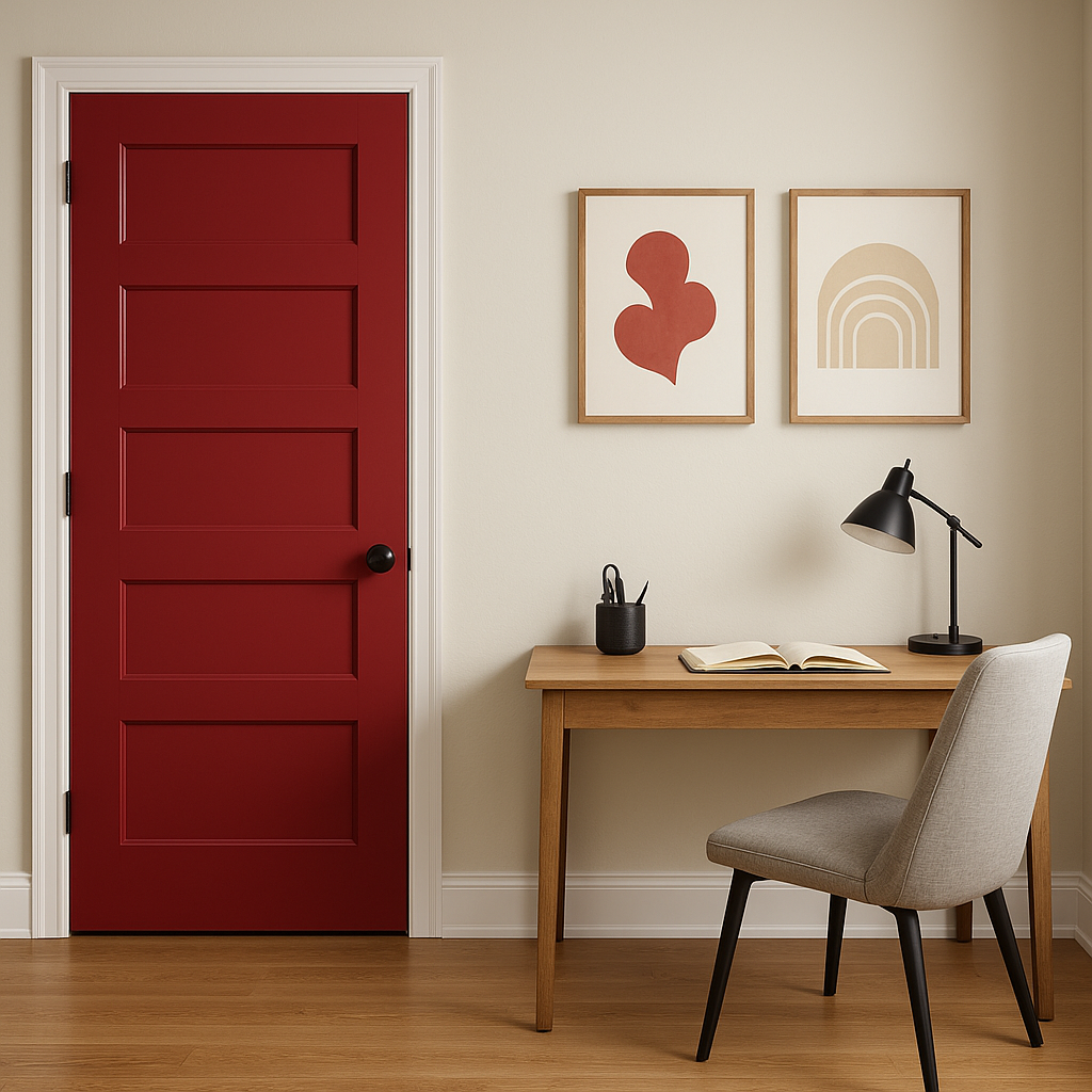 Benjamin Moore Cherry (CSP-1200): A Sophisticated and Timeless Red.
