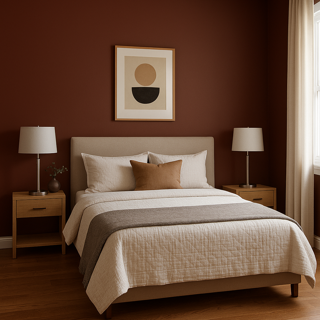 Benjamin Moore Chestnut 2082-10: A Rich, Timeless Brown for Sophisticated Interiors.