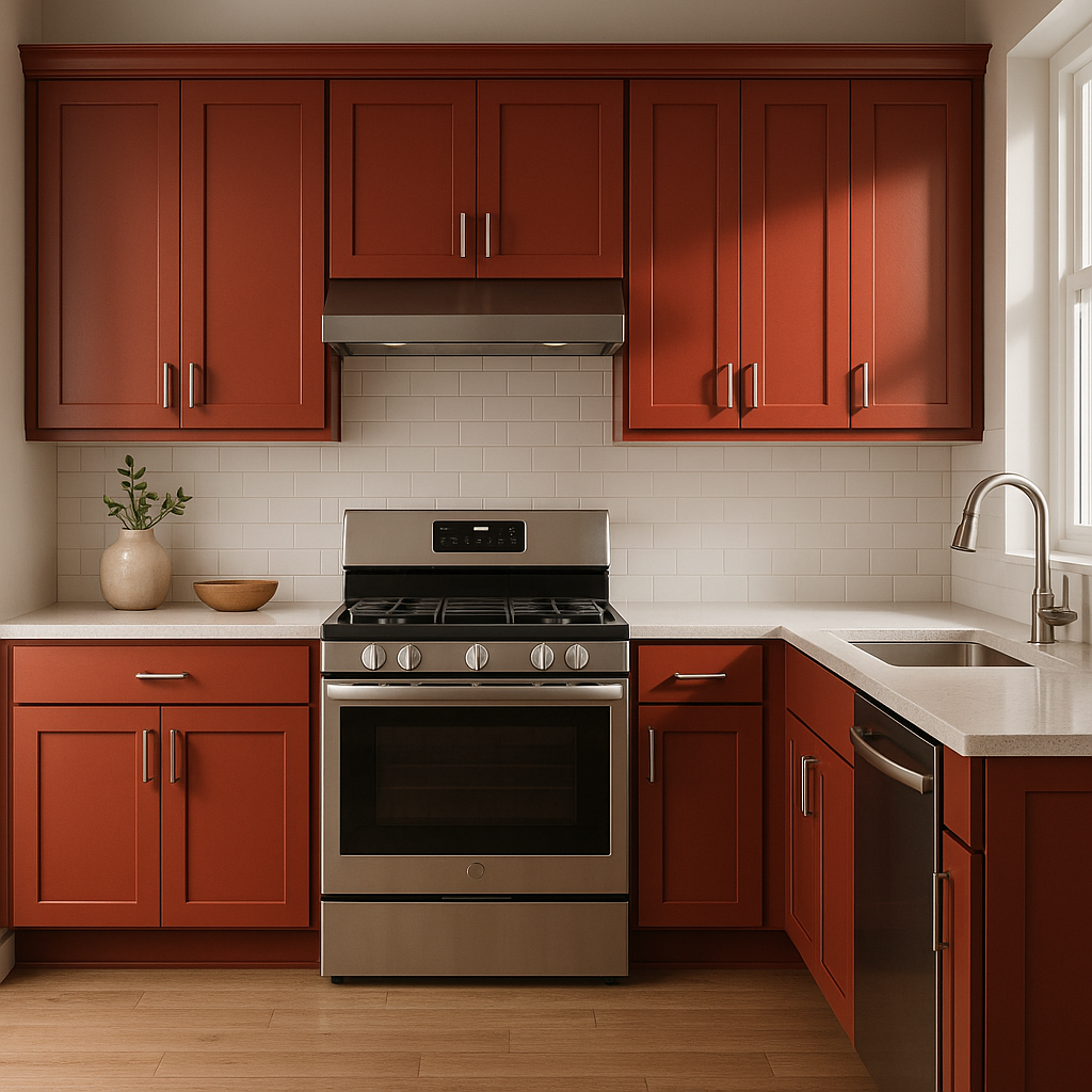Benjamin Moore Chili (2004-20): A Bold and Inviting Hue for Any Space.