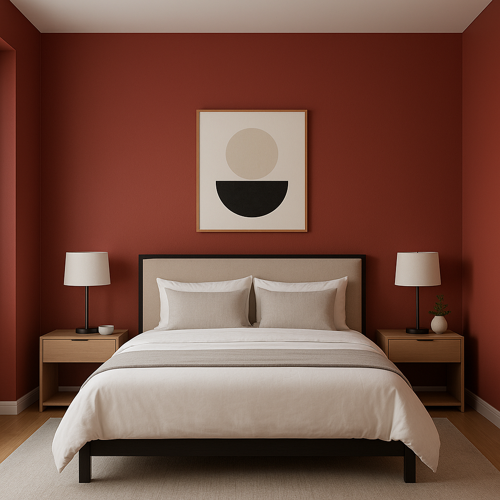 Benjamin Moore Chili (2004-20): A Bold and Inviting Hue for Any Space.