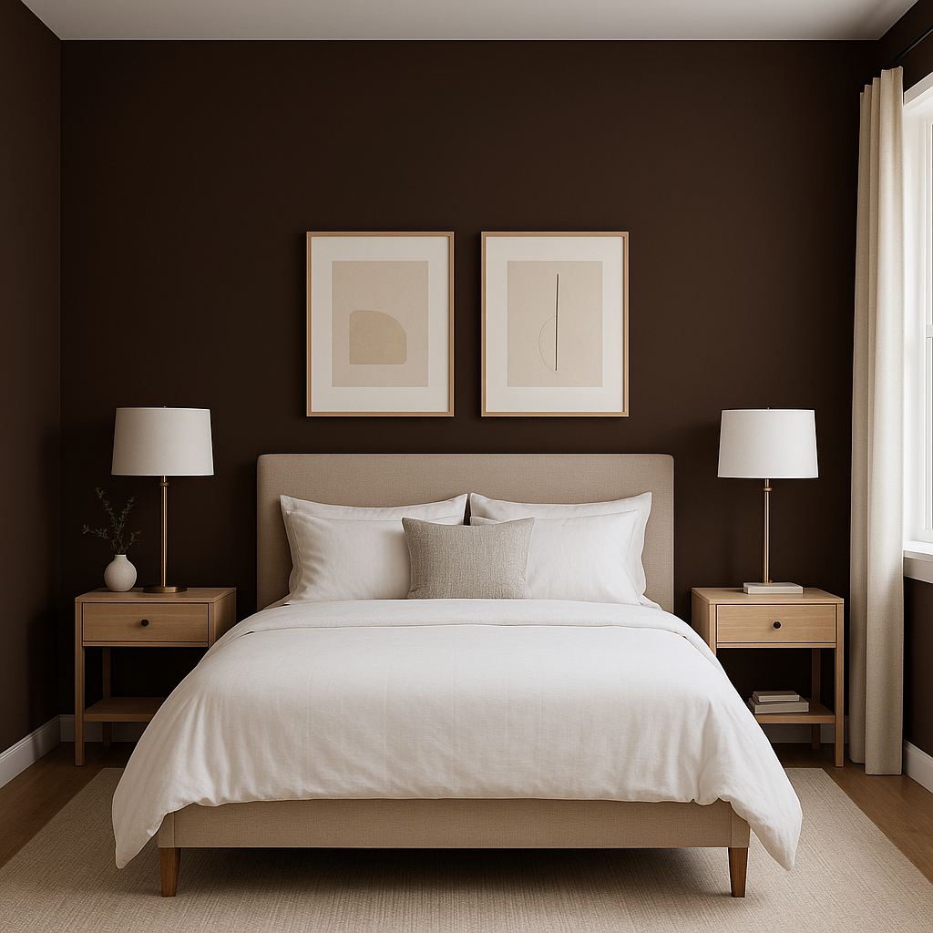 Benjamin Moore Chocolate (2113-10): A Rich, Indulgent Brown for Timeless Elegance.