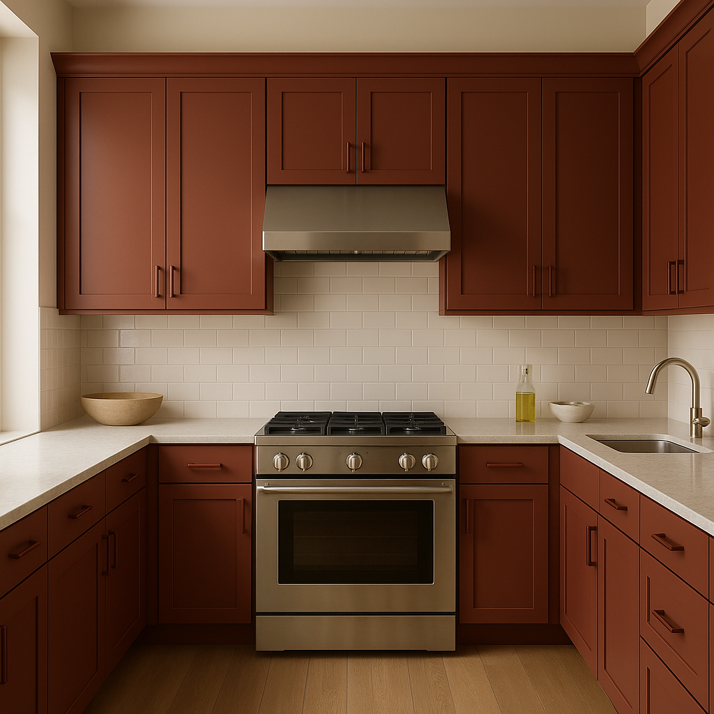 Benjamin Moore Cinnabar (CSP-1165): A Vibrant and Timeless Hue for Your Space.