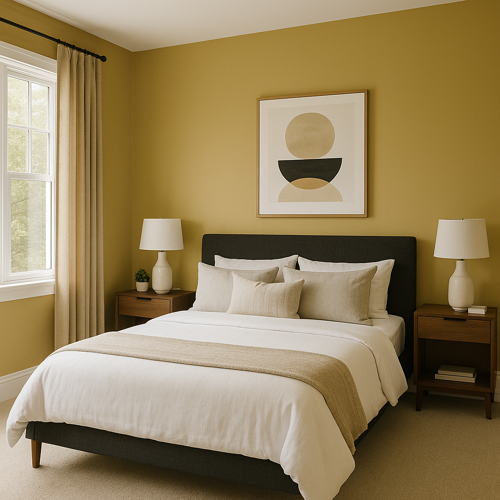 Benjamin Moore Citrine (AF-370): A Vibrant and Sophisticated Hue for Any Space.