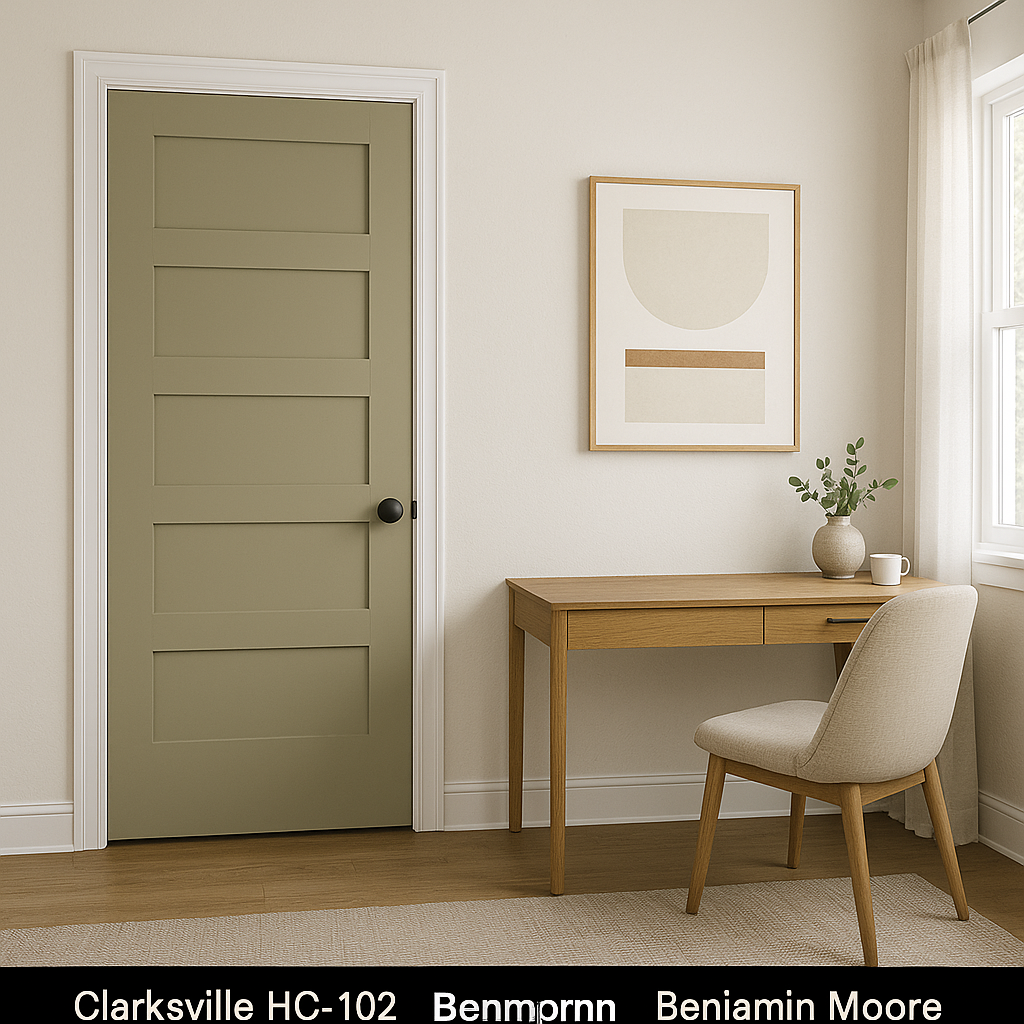 Benjamin Moore Clarksville Gray (HC-102): A Timeless Neutral for Every Space.