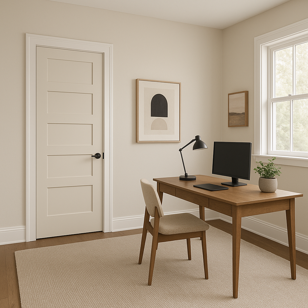 Benjamin Moore Classic (1548): A Timeless Neutral for Sophisticated Spaces.