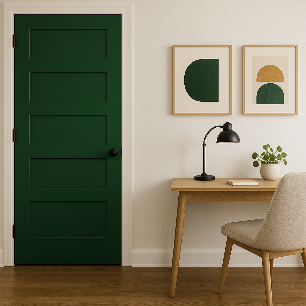 Benjamin Moore Clover (2034-10): A Vibrant Green with Timeless Appeal.
