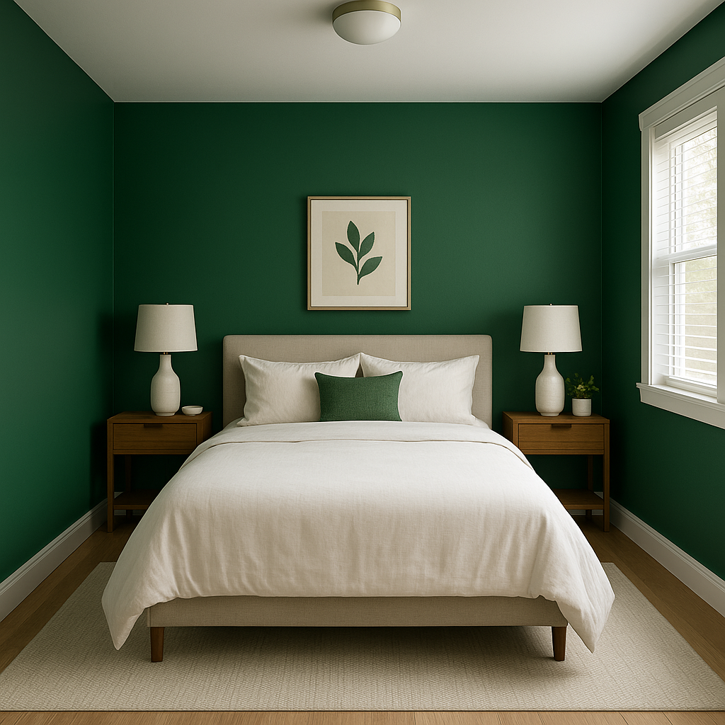 Benjamin Moore Clover (2034-10): A Vibrant Green with Timeless Appeal.