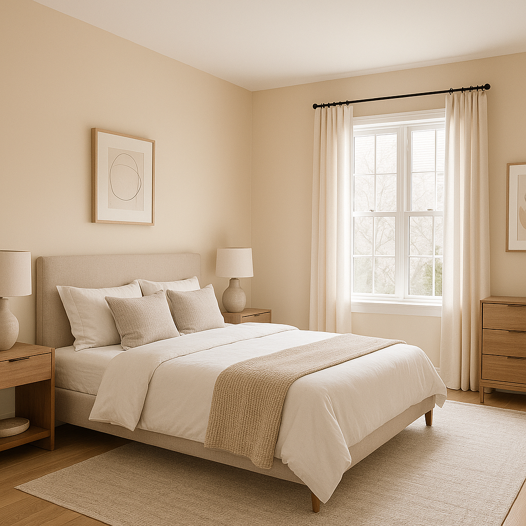 Benjamin Moore Coastal (1164): A Serene and Versatile Hue for Timeless Interiors.