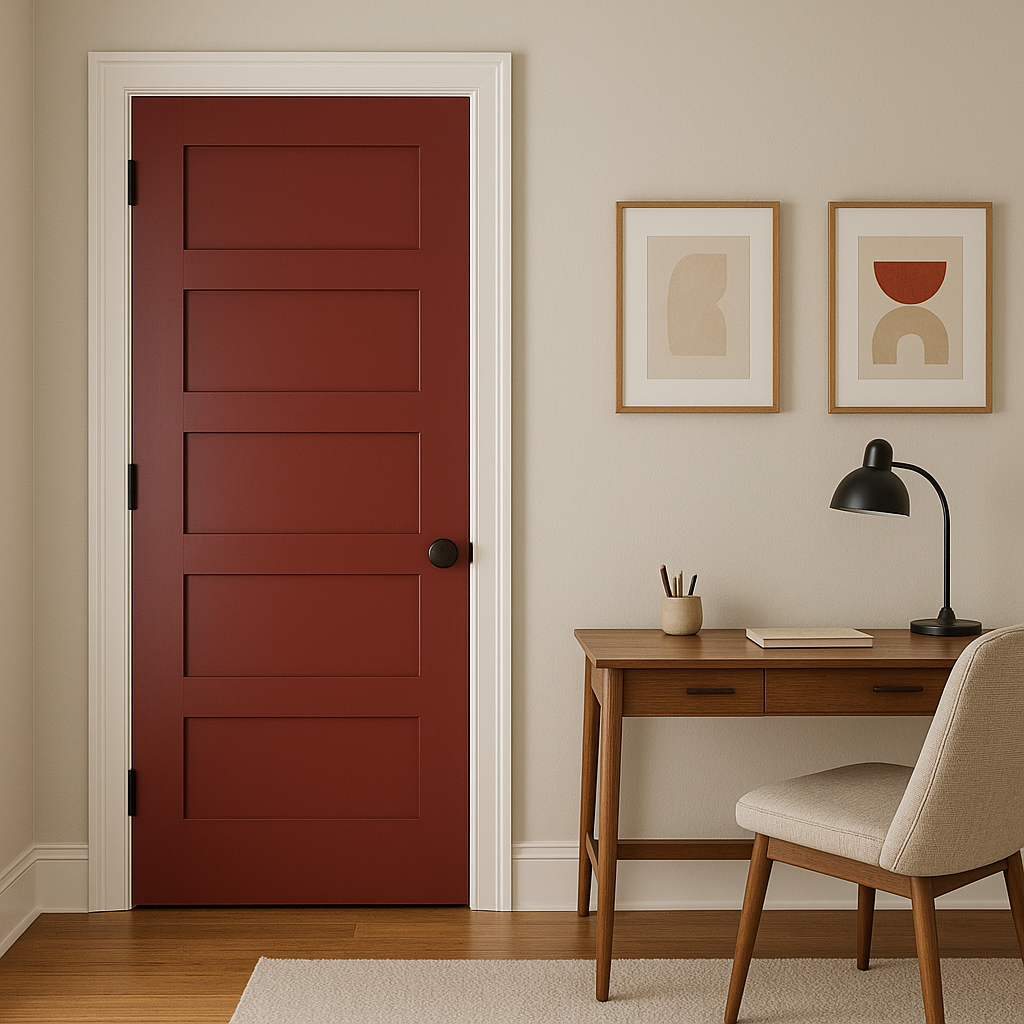 Benjamin Moore Cochineal (CW-330): A Timeless, Warm Red.