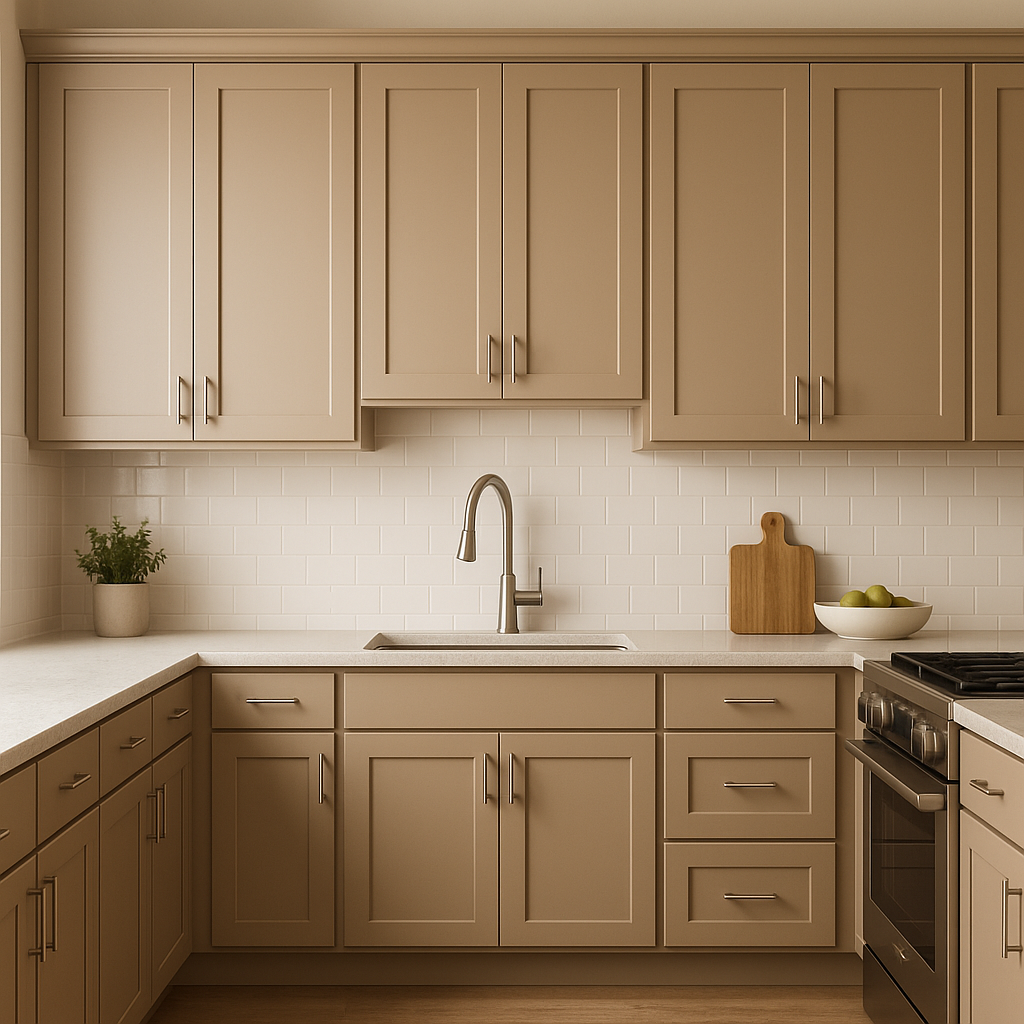 Benjamin Moore Cocoa (1122): A Warm and Sophisticated Neutral.