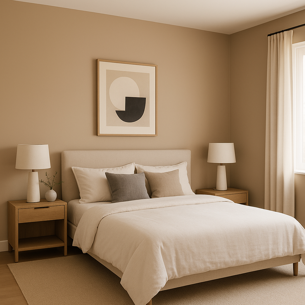 Benjamin Moore Cocoa (1122): A Warm and Sophisticated Neutral.