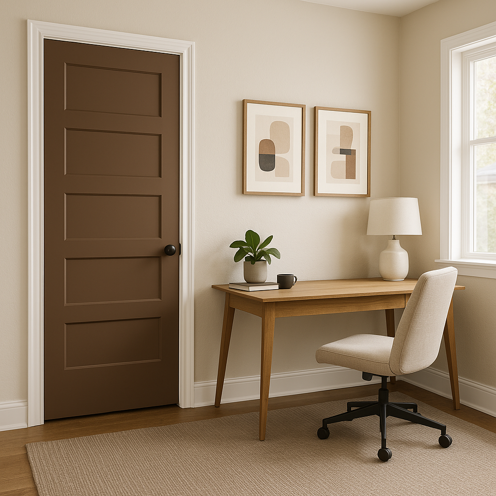 Benjamin Moore Cocoa (2101-20): A Warm and Versatile Neutral.