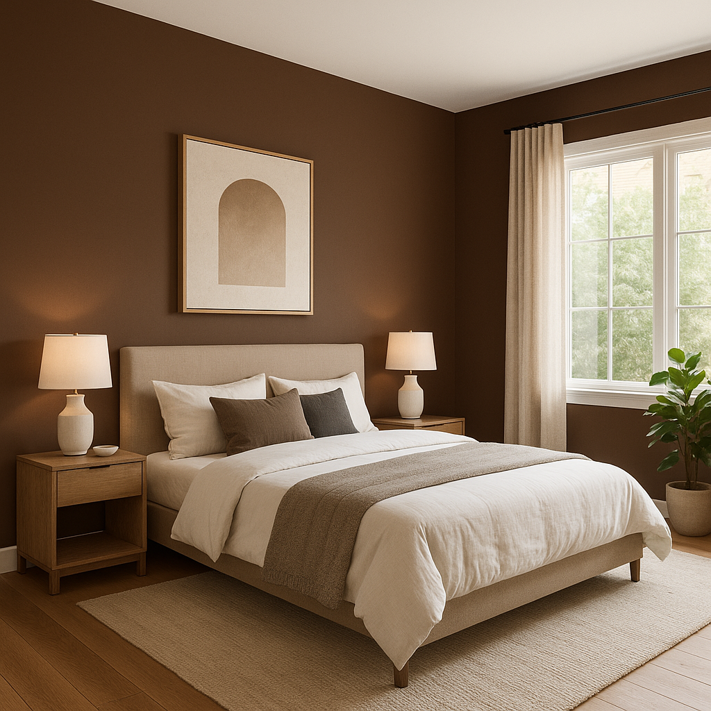 Benjamin Moore Cocoa (2101-20): A Warm and Versatile Neutral.