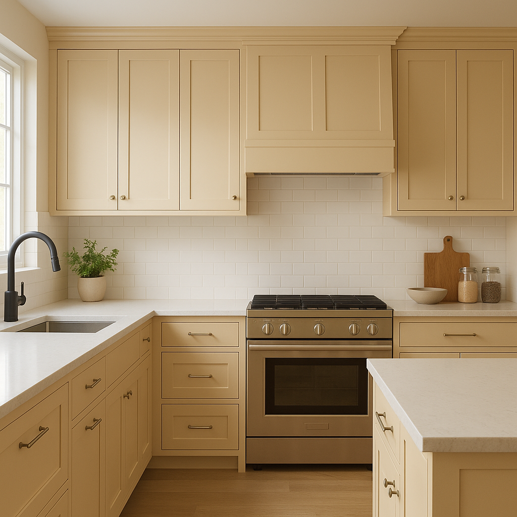 Benjamin Moore Cookie (916): A Soft, Versatile Neutral.
