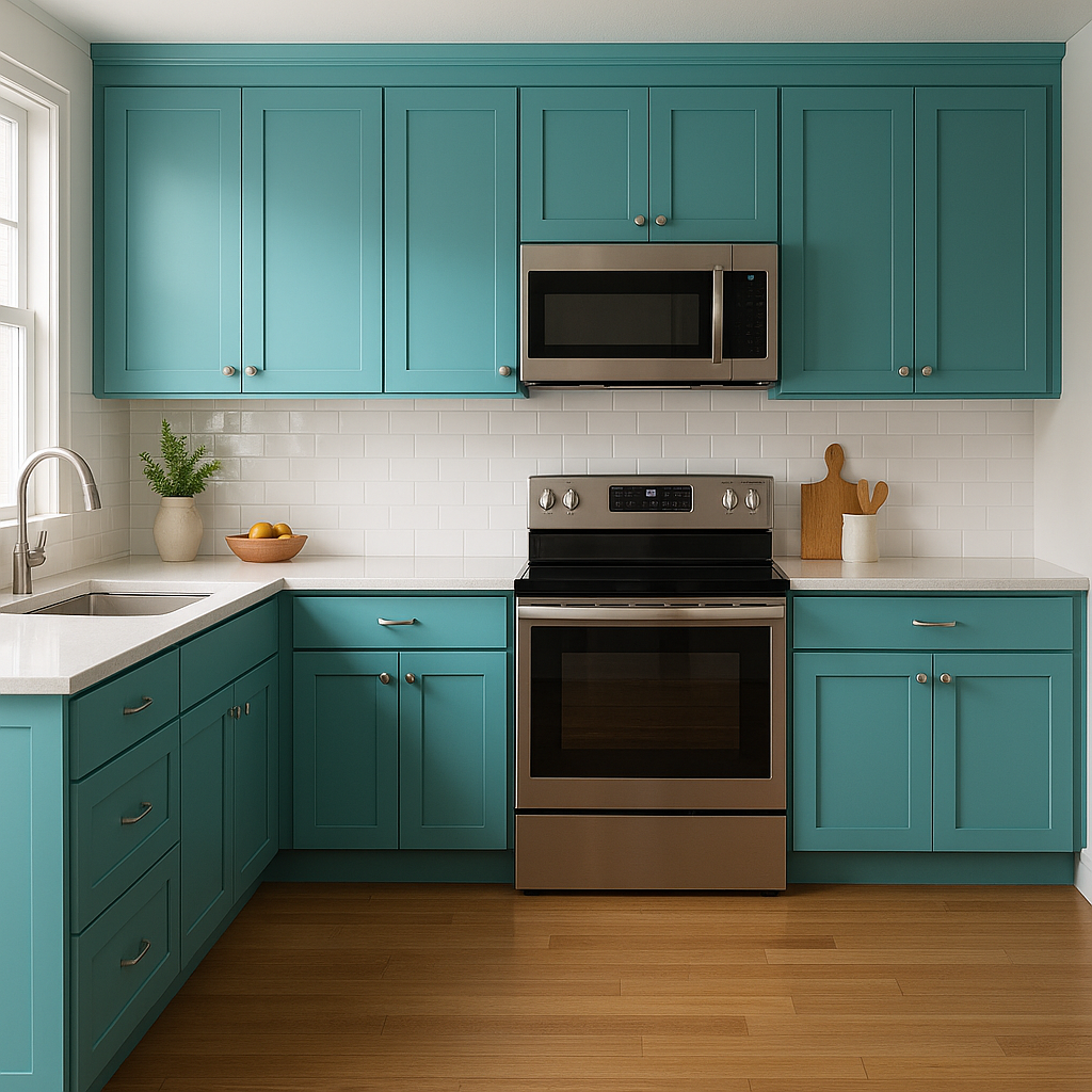 Benjamin Moore Cool (2056-40): A Refreshing Splash of Vibrant Blue.