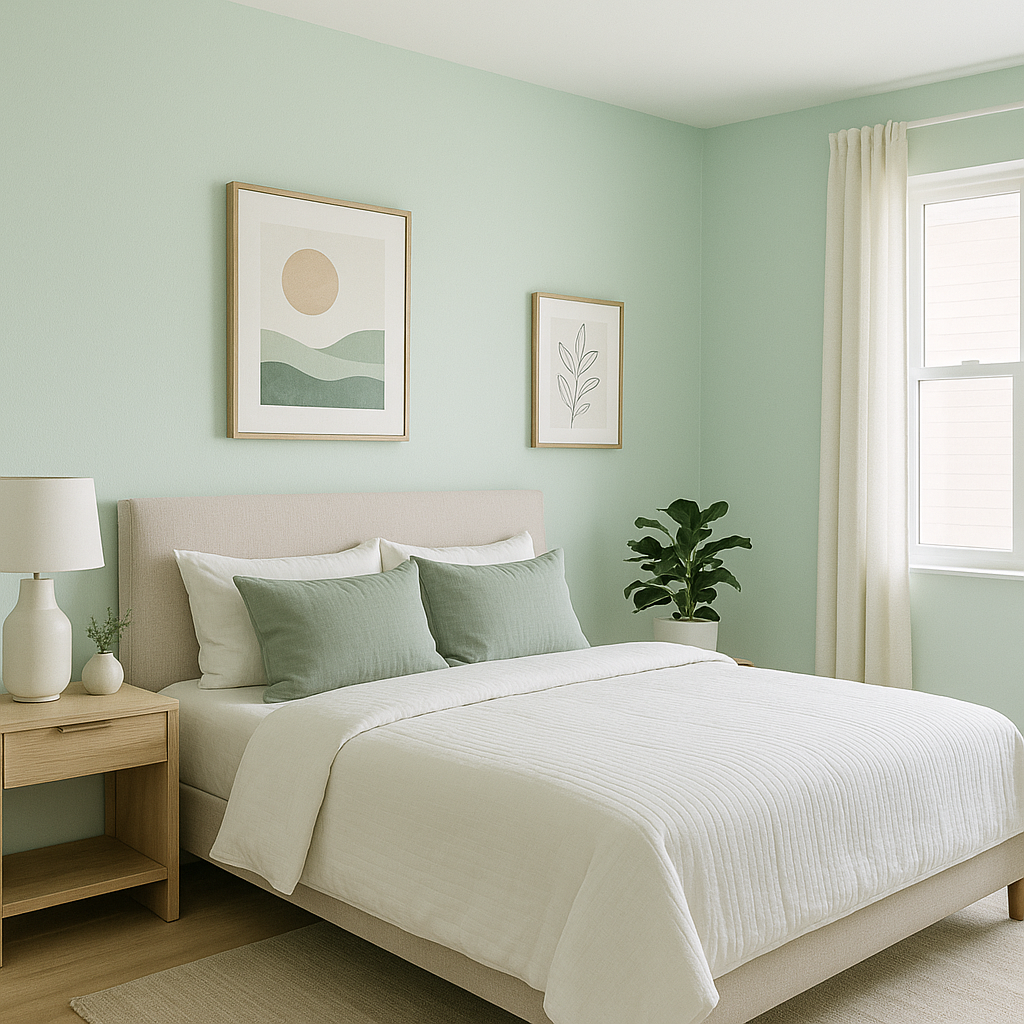 Benjamin Moore Cool (582): A Fresh and Tranquil Hue for Contemporary Spaces.