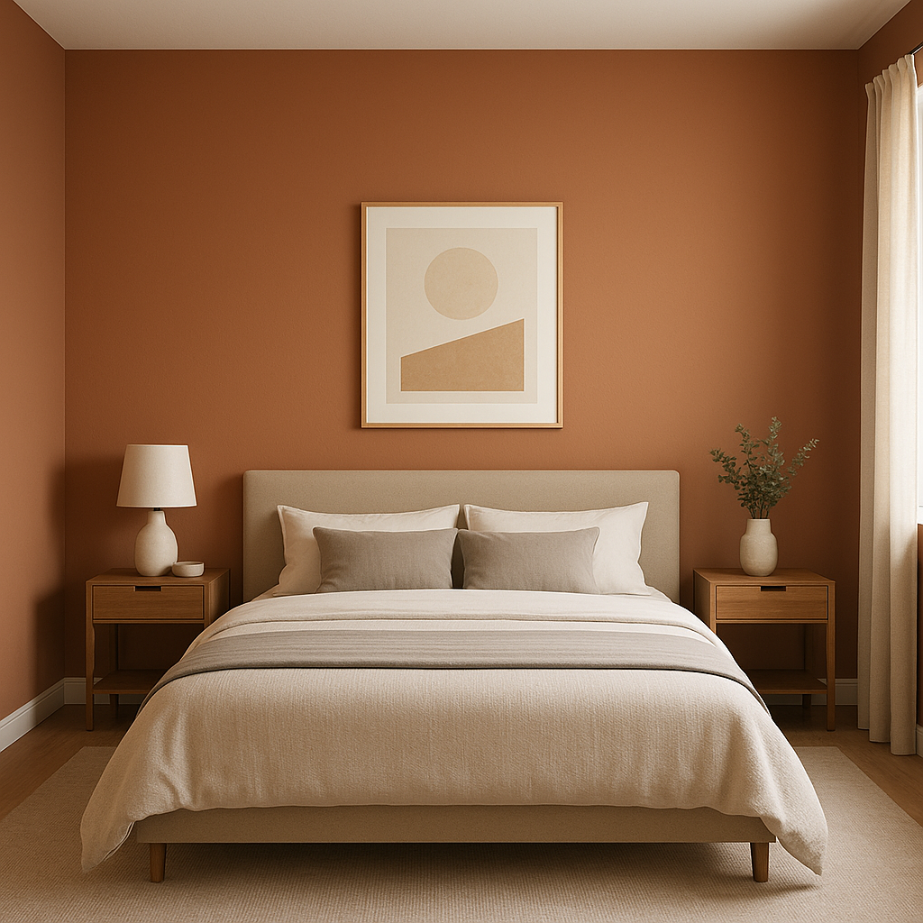 Benjamin Moore Copper (1218): A Warm, Earthy Hue for Timeless Interiors.