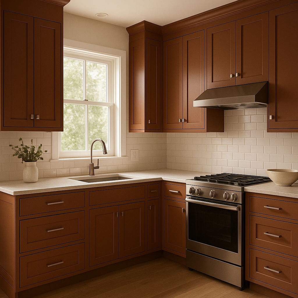 Benjamin Moore Copper (2094-20): A Bold, Earthy Hue for Warm and Inviting Spaces.