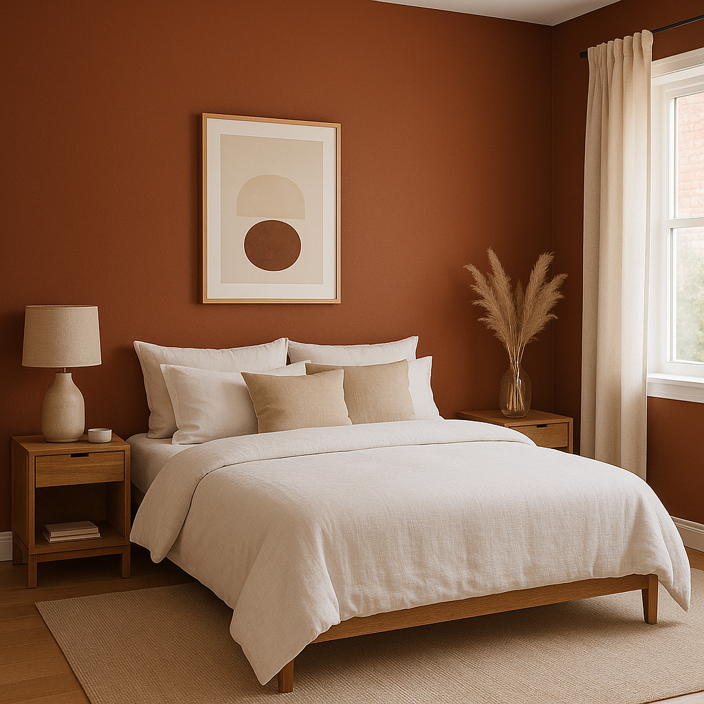 Benjamin Moore Copper (2094-20): A Bold, Earthy Hue for Warm and Inviting Spaces.