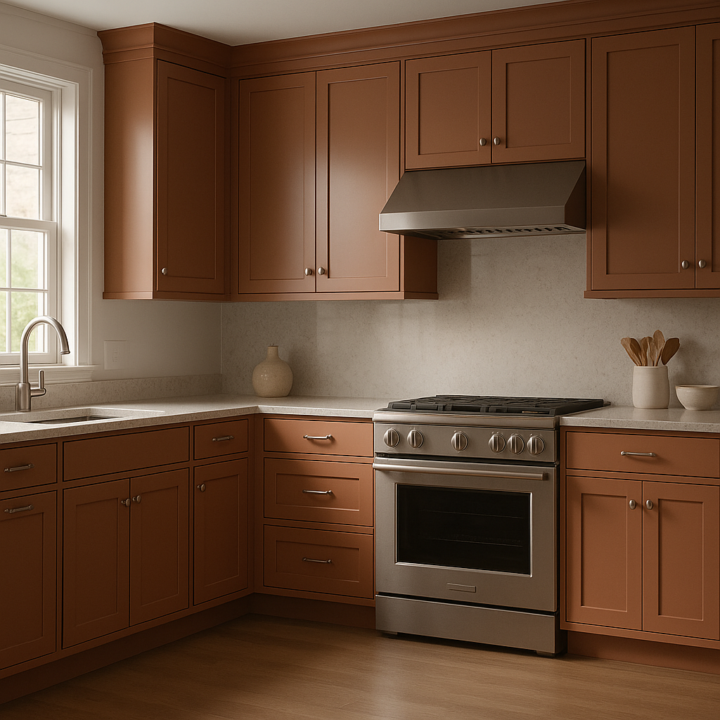 Benjamin Moore Copper (AC-12): A Rich and Versatile Earth Tone.