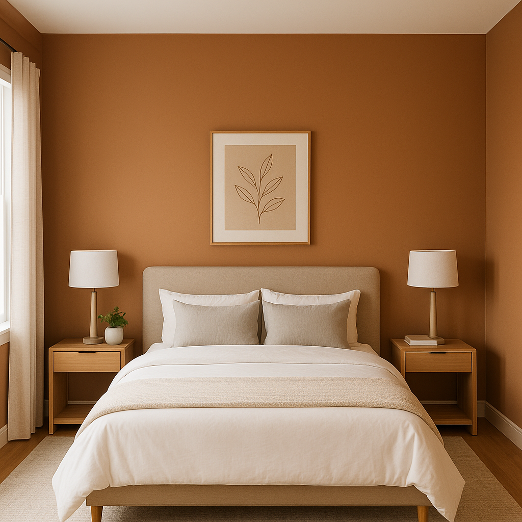 Benjamin Moore Copper (AC-12): A Rich and Versatile Earth Tone.