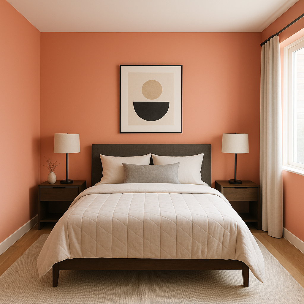 Benjamin Moore Coral (026): A Delightful Splash of Warmth.