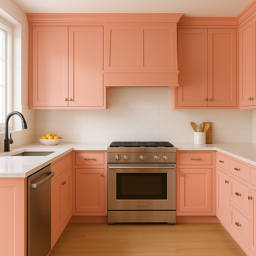Benjamin Moore Coral (2003-50): A Vibrant, Versatile Hue for Timeless Interiors.
