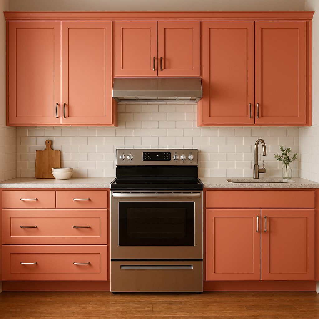 Benjamin Moore Coral (2010-40): A Vibrant, Energizing Hue for Bold Interiors.