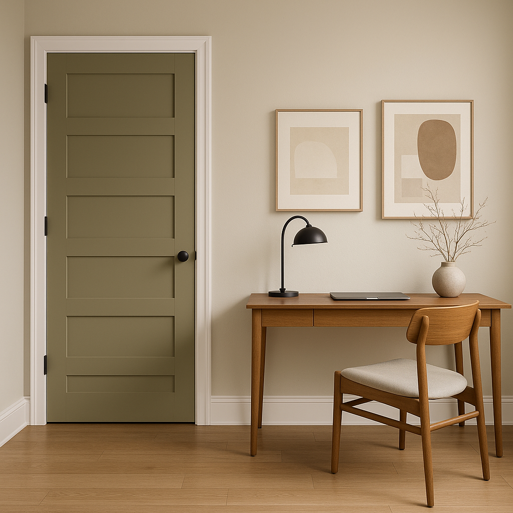 Benjamin Moore Coriander AF-110: A Sophisticated Neutral with Warm Undertones.