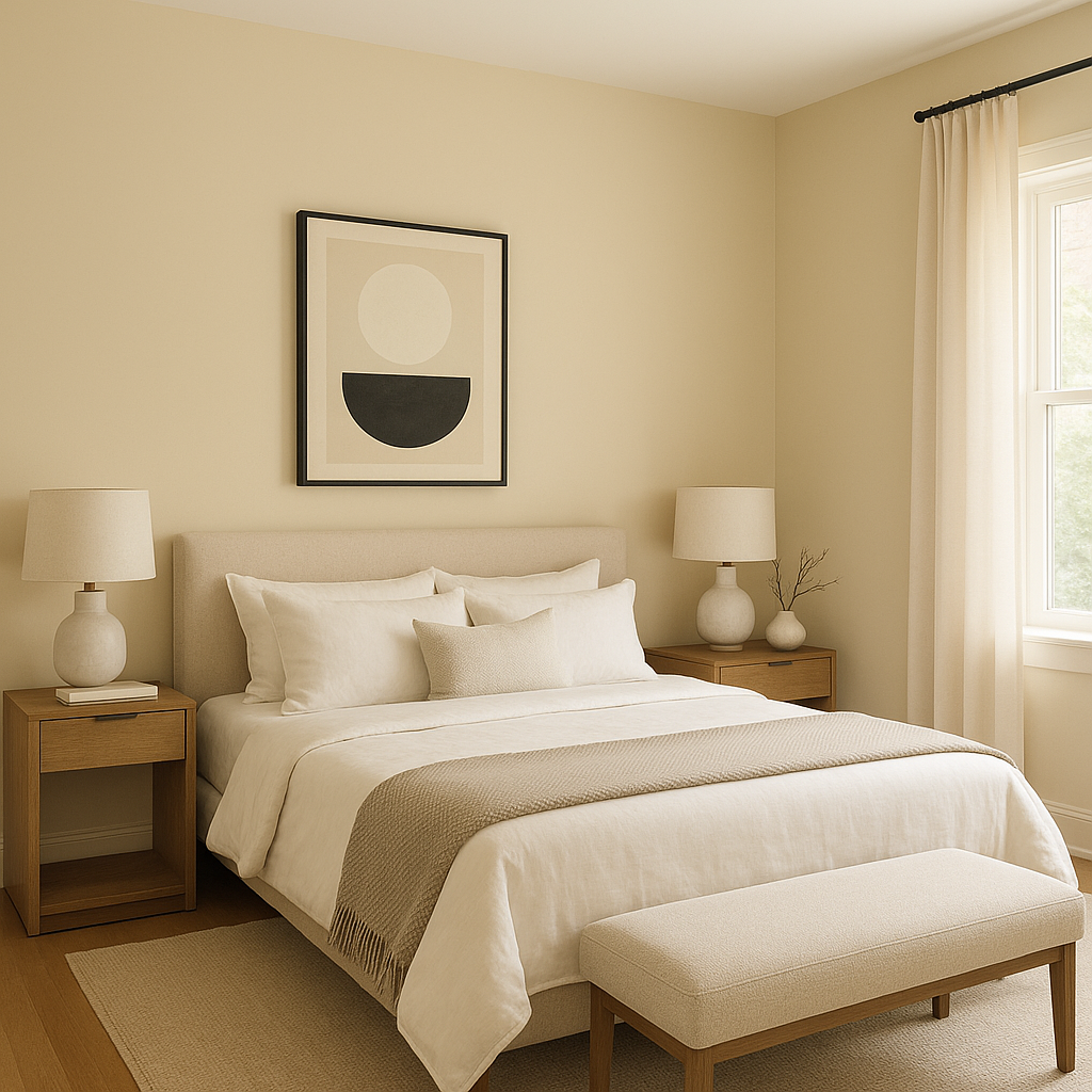 Benjamin Moore Cornice (CW-115): A Timeless Neutral with Subtle Elegance.