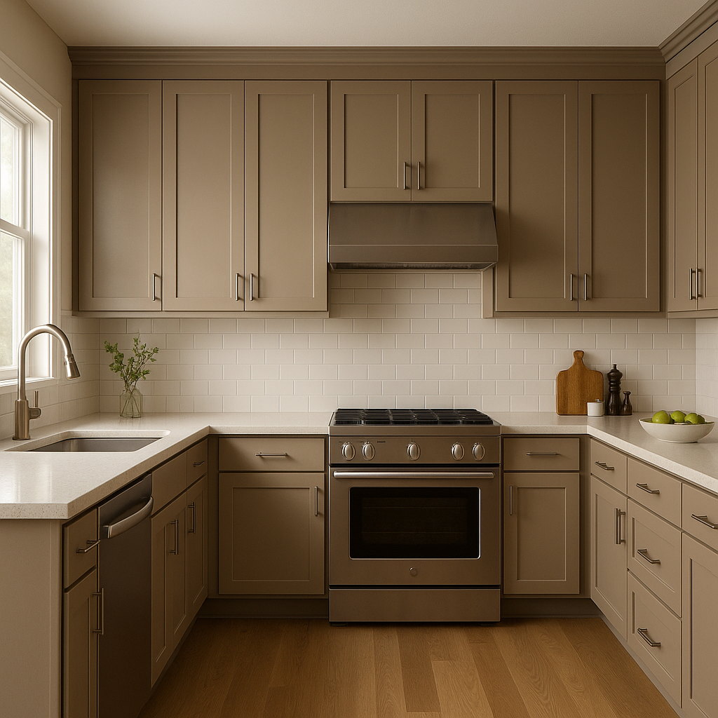 Benjamin Moore Cougar (2106-40): A Warm and Versatile Neutral.