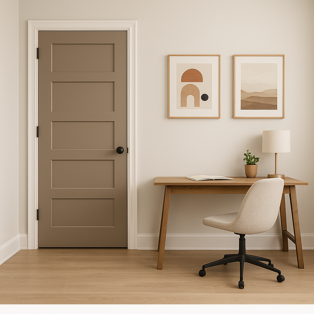 Benjamin Moore Cougar (2106-40): A Warm and Versatile Neutral.