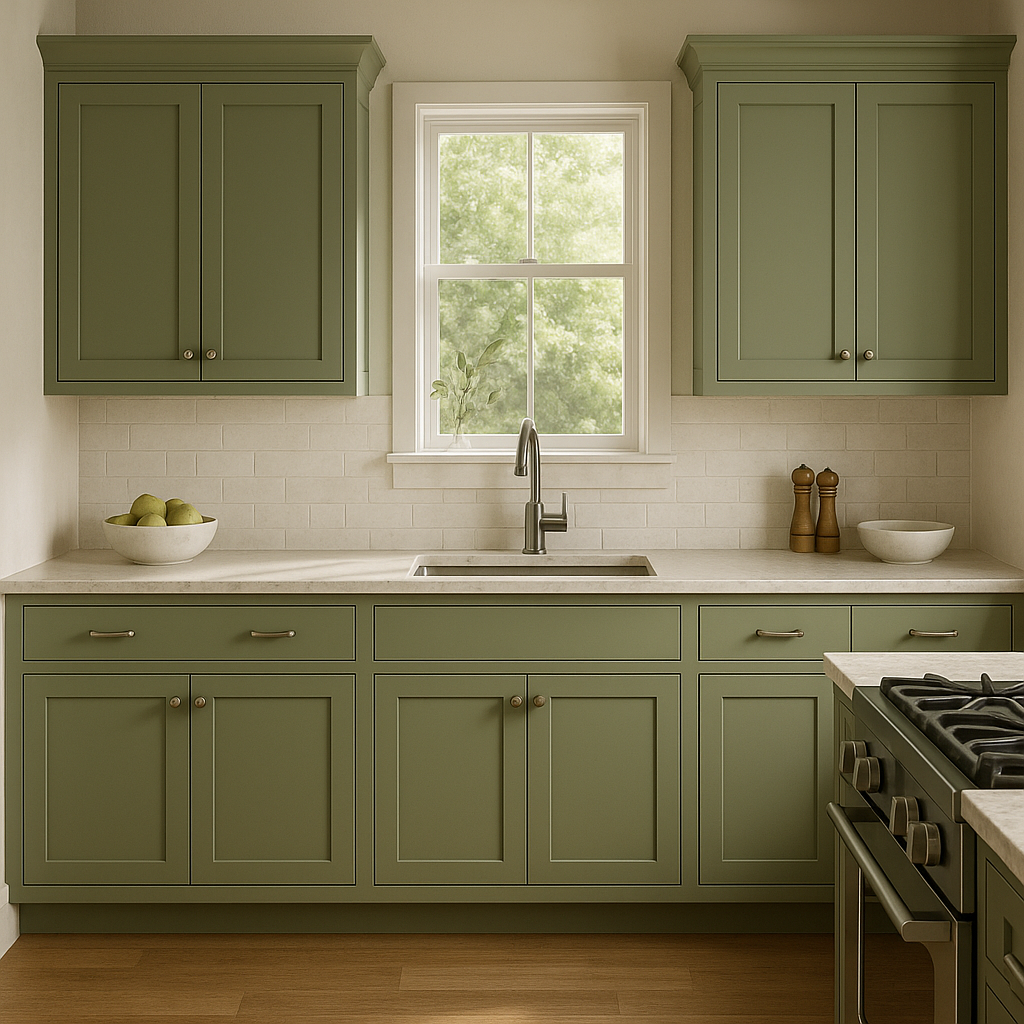 Benjamin Moore Courtyard (546): A Timeless Green with Warm Sophistication.