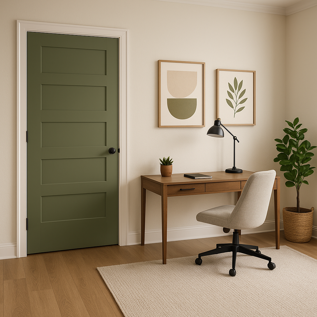 Benjamin Moore Courtyard (546): A Timeless Green with Warm Sophistication.