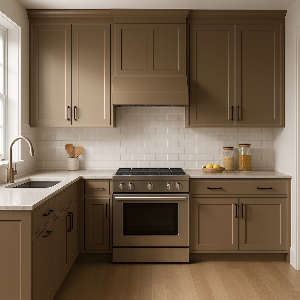 Benjamin Moore Cowboy 1015: A Warm and Versatile Neutral.